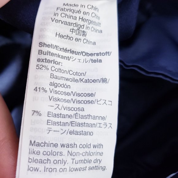 J. Crew Navy Wide Leg Pants - Picture 8 of 10